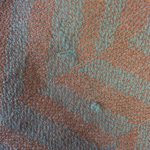 Charlotte Russe Spring Scarf in Pumpkin and Tan! - Picture 4 of 5